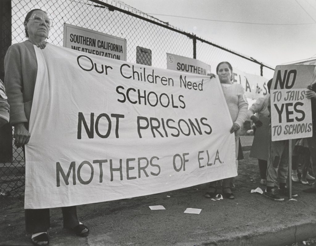 1986: Mothers of East L.A. oppose an East L.A. Prison.