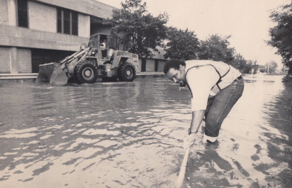 A water main break on September 14, 1994, flooded Gerena and the surrounding neighborhood.
