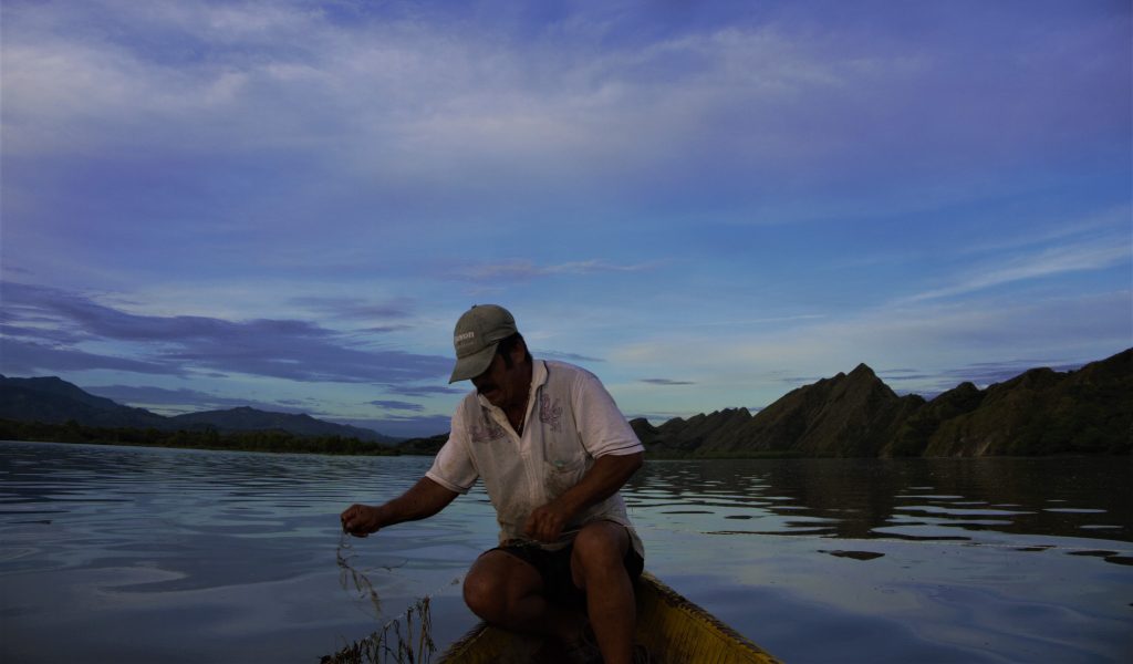 Everyday life in still water: altered fish migration paths, fishing arts, and local livelihoods.