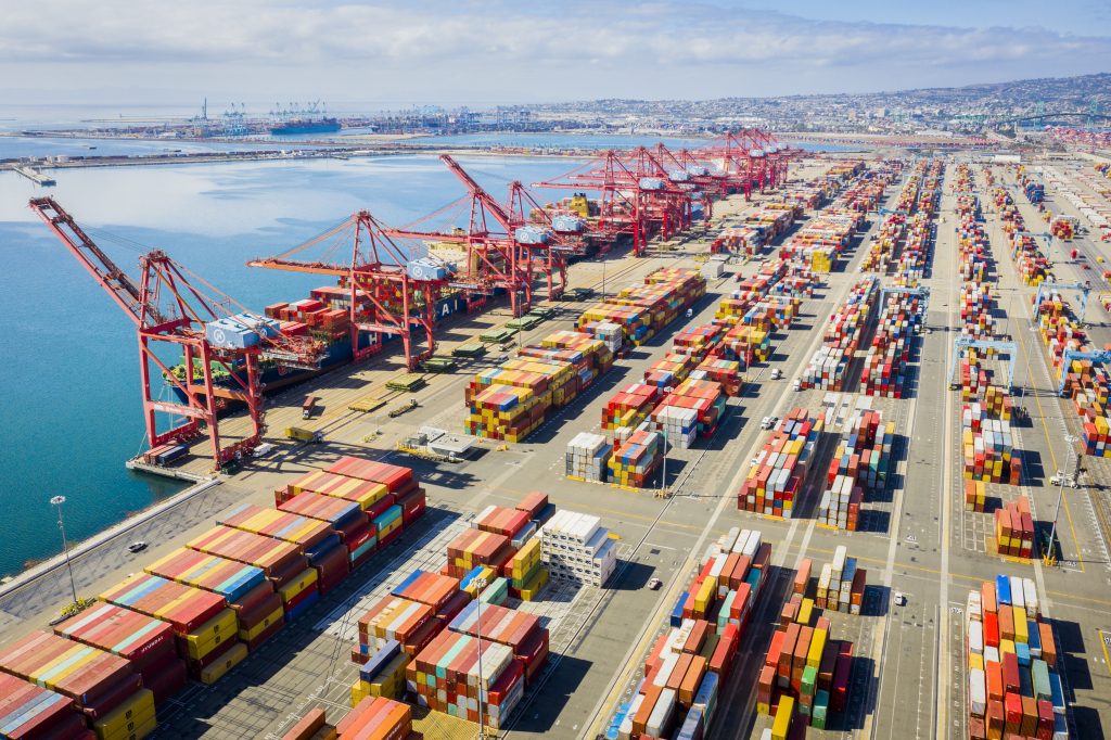 In 2019, the Ports of Long Beach and LA were the busiest in the nation, and ninth in the world.